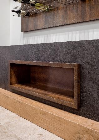 Neolith, a brand of sintered stone, has received a prestigious Muuuz International Award 2018 for Krater, a dark, swirling-patterned slab which pays homage to natural soapstone. Neolith, a brand of sintered stone, has received a prestigious Muuuz International Award 2018 for Krater, a dark, swirling-patterned slab which pays homage to natural soapstone.