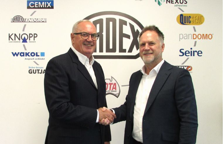 David Hackett takes over as ARDEX UK Managing Director