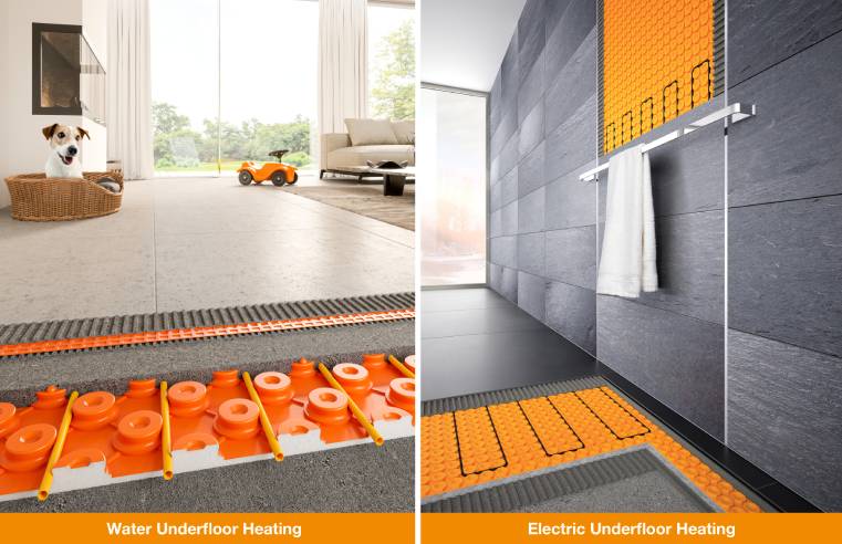 Schlüter-Systems Adaptable Underfloor Heating Technologies 