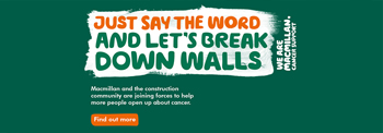 MACMILLAN CANCER SUPPORT UNITES TILING INDUSTRY 